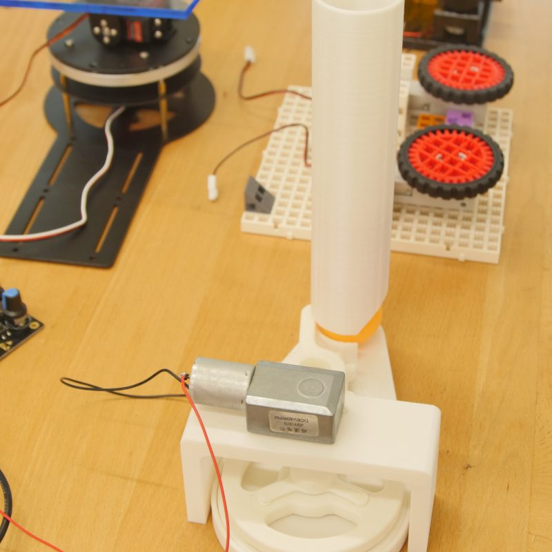 An automated ping pong ball launcher to improve training efficiency